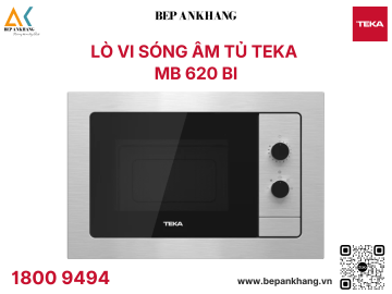 Lò vi sóng âm tủ Teka MB 620 BI SS- Xuất xứ Bồ Đào Nha